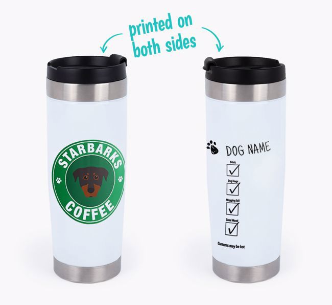 'Starbarks' - Photo Upload {breedFullName} Travel Mug